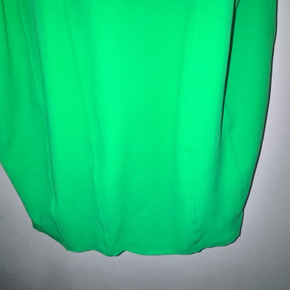 H&M Vibrant Green Asymmetrical Dress - Picture 7 of 8